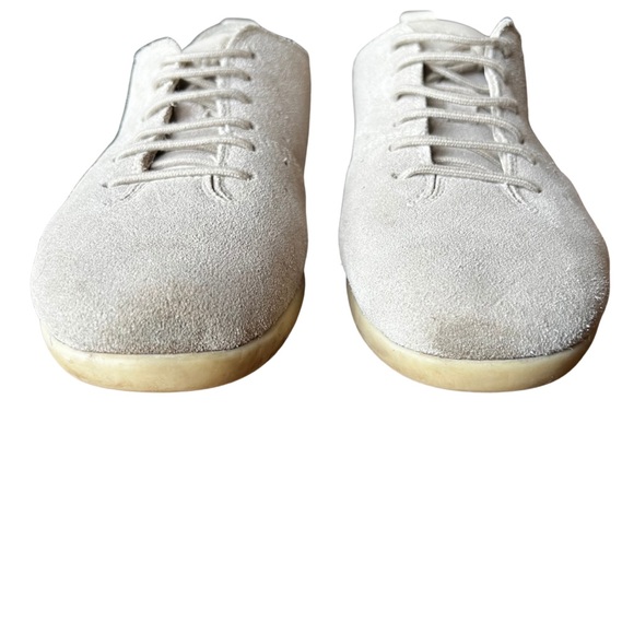 Geox Respira Lace Up Genuine Suede Flats | Nude Tan | Size 7 - Picture 3 of 14